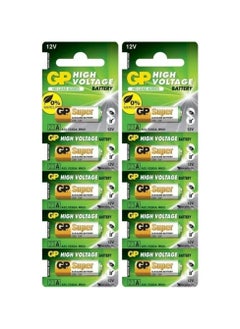 GP 10-Pieces GP Super 23A High Voltage 12V Alkaline Batteries  - Image 1