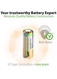 GP 10-Pieces GP Super 23A High Voltage 12V Alkaline Batteries  - Image 5