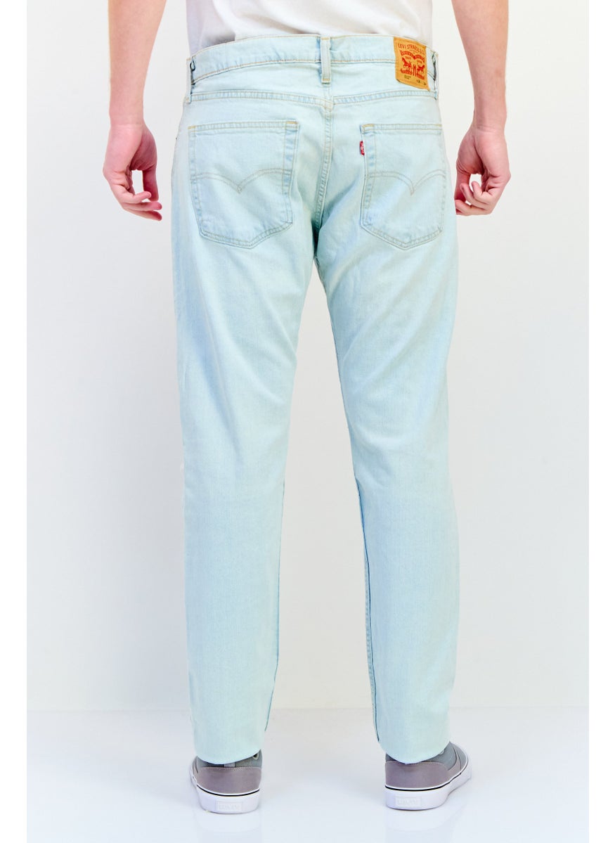 Levi's Men Slim Fit Washed Stretchable Denim Jeans, Blue  - Image 3