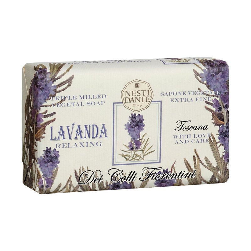 Nesti Dante Nesti dante dei colli fiorentini triple milled vegetal soap - tuscan lavender, 8.8oz, 8.8 Ounce - Image 2