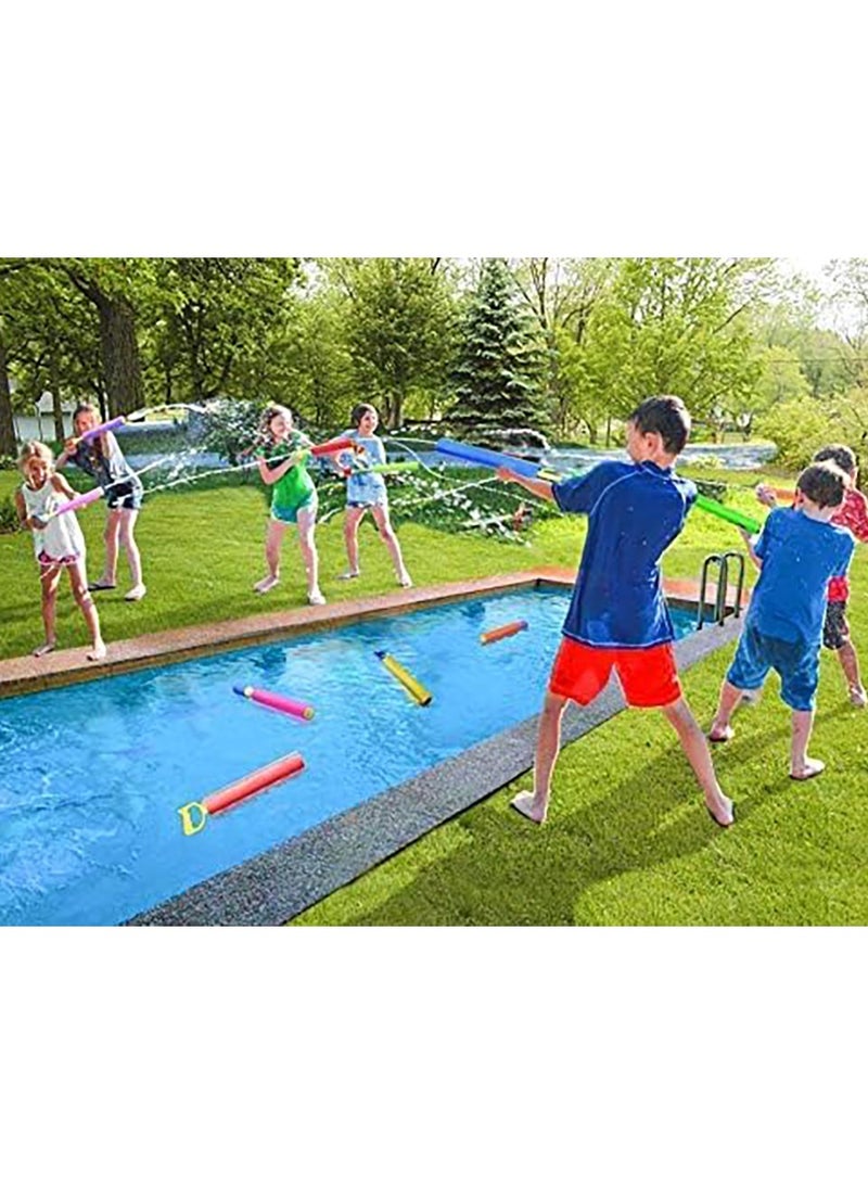 TAPIT 4PCS Water Guns, Pool Foam Blaster Squirt Guns, Water Shooter Water Blaster for Kids, Bulk Summer Outdoor Swimming Pool, Backyard, Beach Water Game Fighting Play Toys (Regular Model) - Image 3