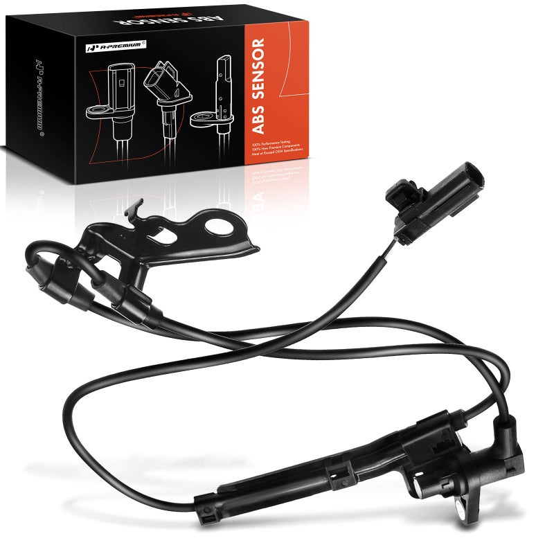 APremium ABS Wheel Speed Sensor Compatible with Toyota Models Corolla 2009 2010 2011 2012 2013 18L24L Sedan Front Right Passenger Side Replace 8954212100 8954202130