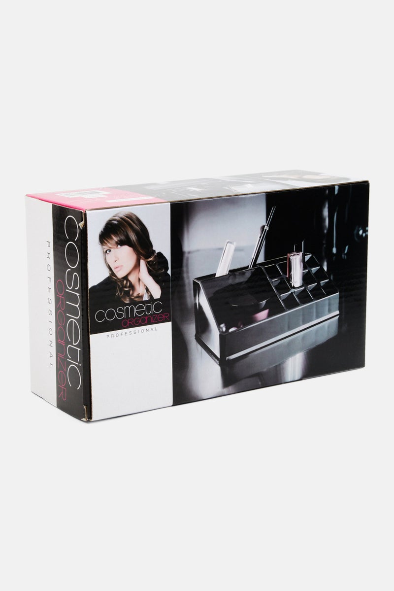 COMPACTOR Small Cosmetic Organizer 22 L X 8 H X 11 W cm, Black - Image 2