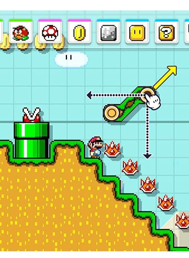 غايمز لعبة سوبر ماريو ميكر 2 - نيتيندو سويتش - Image 3