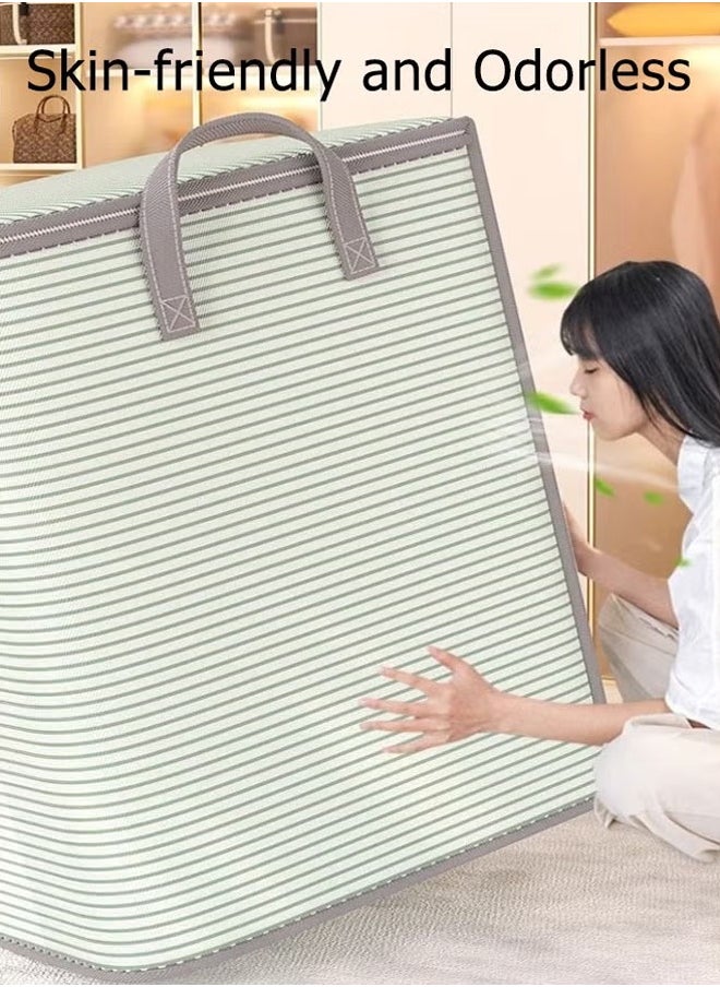 Generic 1/2/3PCS 180L Storage Bag  Large Capacity Storage Bags Clothes Storage Box  Storage Bags  Clothes Organizer Clothes Storage  Organizers Foldable for Clothing Blanket Comforters Bed Sheets Pillows and Toys  - Image 5