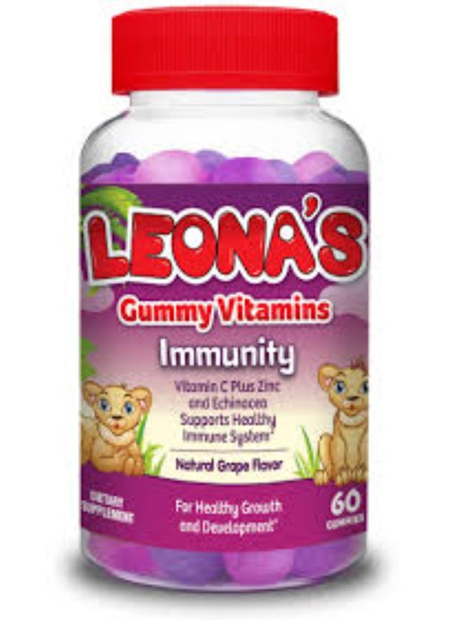 LEONA'S IMMUNITY GUMMY 60S