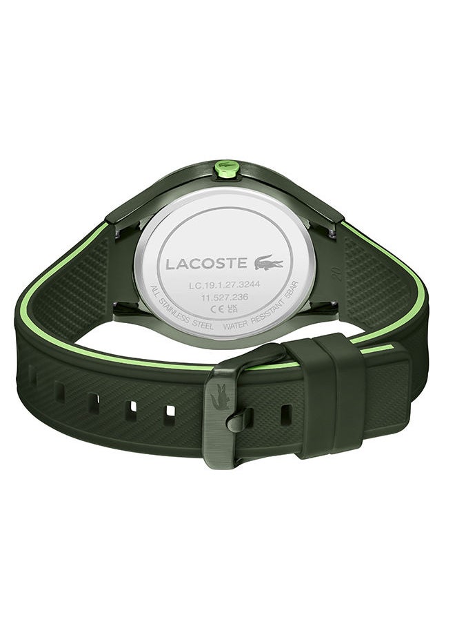 Men's Analog Round Shape Silicone Wrist Watch 2011268 - 44 Mm