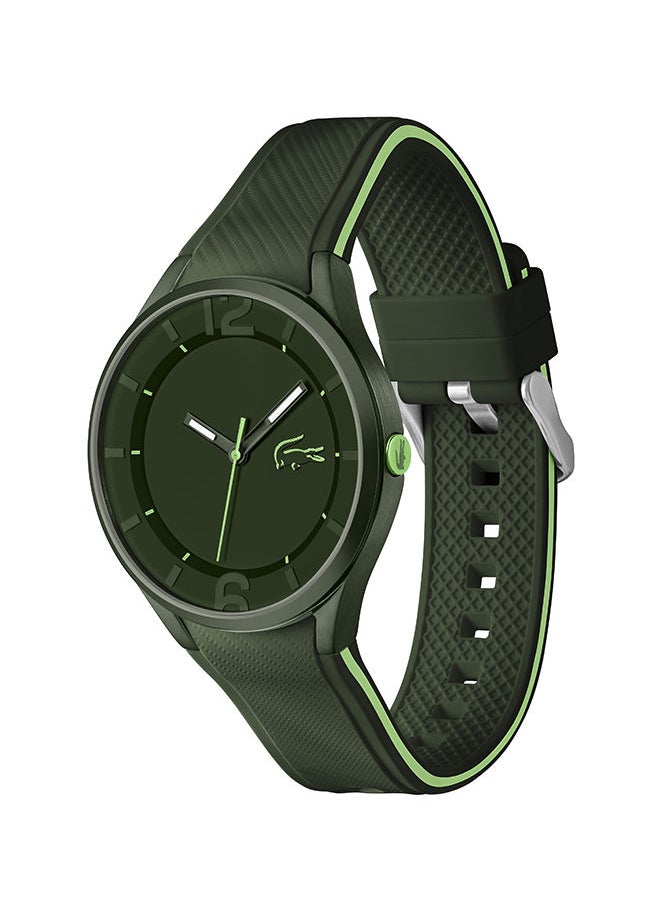 Men's Analog Round Shape Silicone Wrist Watch 2011268 - 44 Mm