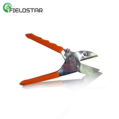 FIELDSTAR Pruning Secateurs (Total Length 200 Mm,Steel Handle With PVC Grip) - Image 3