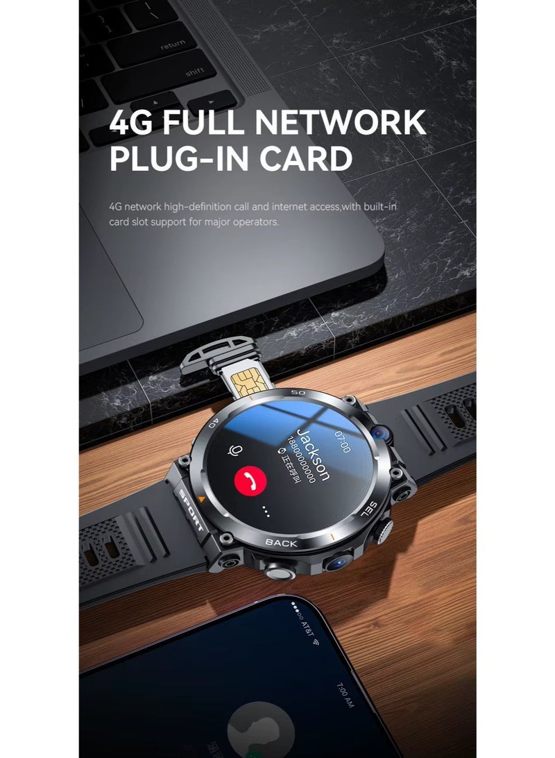 2025 New Arrival 4G 5G Android Smart watch H10 Dual Camera - Image 4