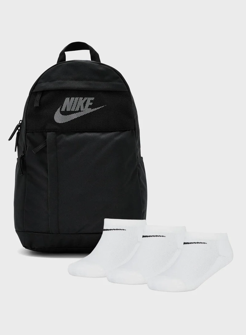 نايكي essential element backpacks with socks