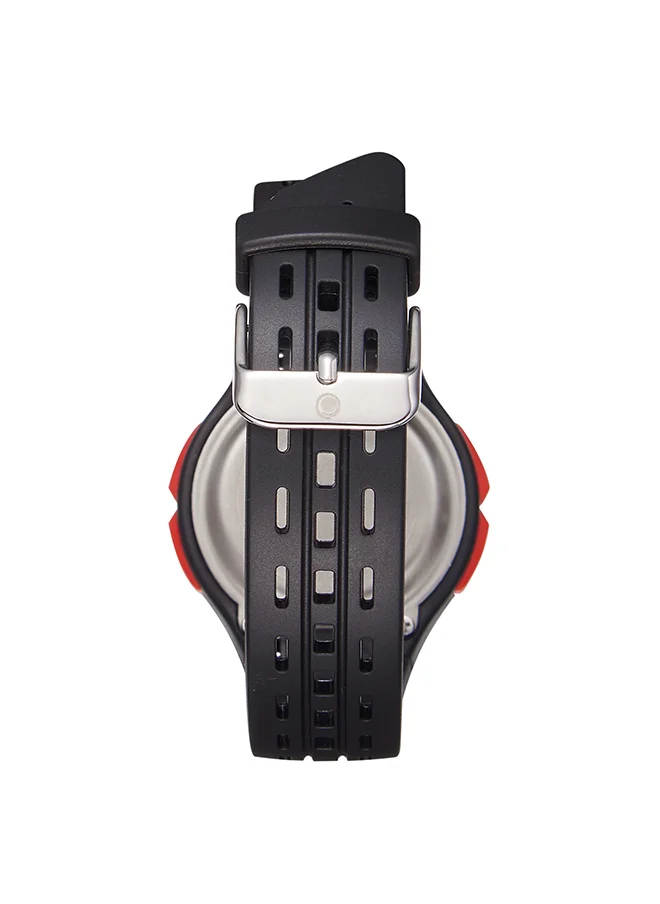 أسترو Astro Kids Watch, Digital Display and PU Strap - A23901-PPBO, Black