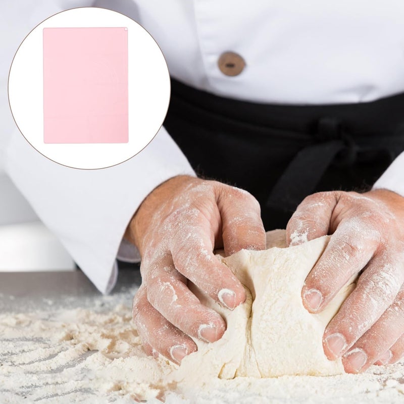 Silicone Kitchen Dough Mat 60x80cm Non-stick Reusable Kneading Mat for Home Baking and Pastry Preparation - Image 4