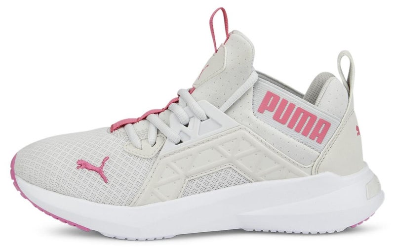 PUMA Softride Enzo NXT Kids Unisex Grey Trainers - Image 1