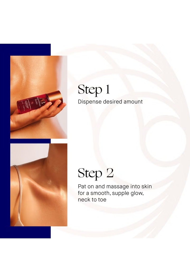 أوجستينوس بادر زيت الجسم أوغسطينوس بادر برائحة إبرة الراعي الوردية 100 مل - Image 4