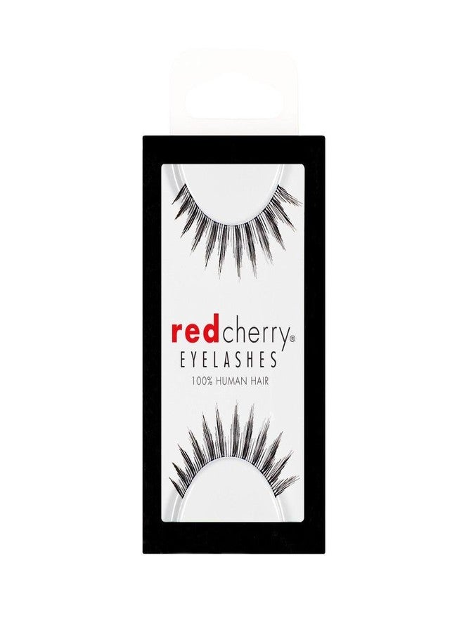 Red Cherry False Eyelashes #42 (6 Pairs Pack) - Image 1