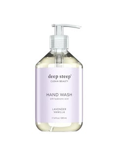 Deep Steep Deep Steep Liquid Hand Wash, 17.6 Ounces (Lavender Vanilla) 