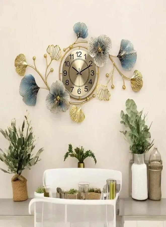 RIOH 32 Inch Big Metal Wall Clock for Living Room Modern Designer Decorative Wall Art Clock with Silent Sweep Quartz Movement for Home Office Hall and Interior Walls (kek) - Image 5