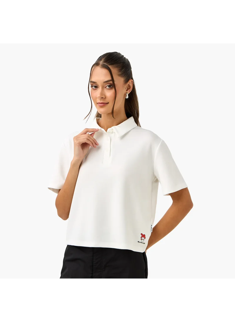 SP Characters My Melody Print Polo T-shirt