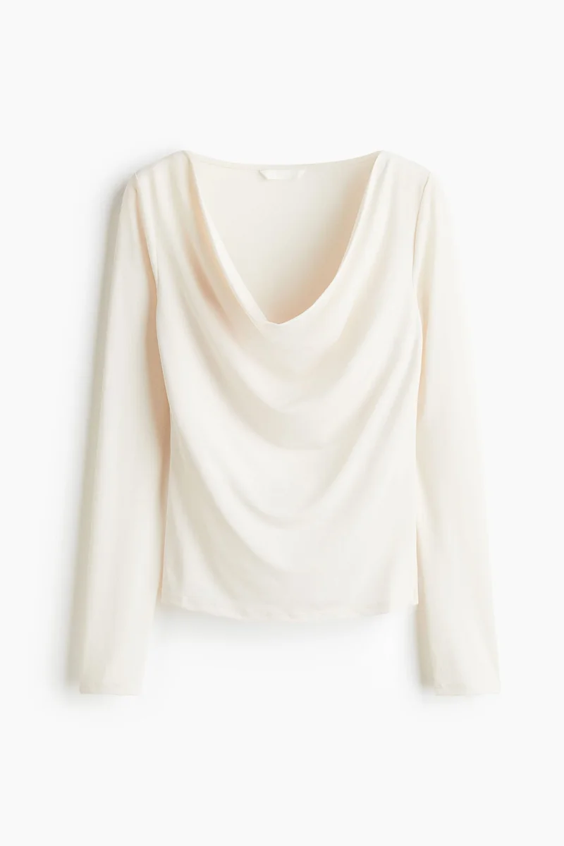 H&M Cowl neck top