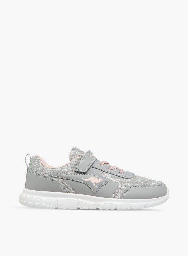 kangaROOS Women's Panelled Sports Shoes with Hook and Loop Closure - Image 3