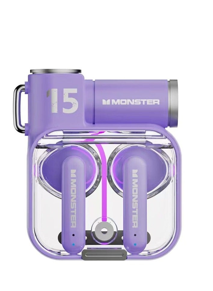 Monster Original Monster XKT15 Bluetooth Earphones Purple