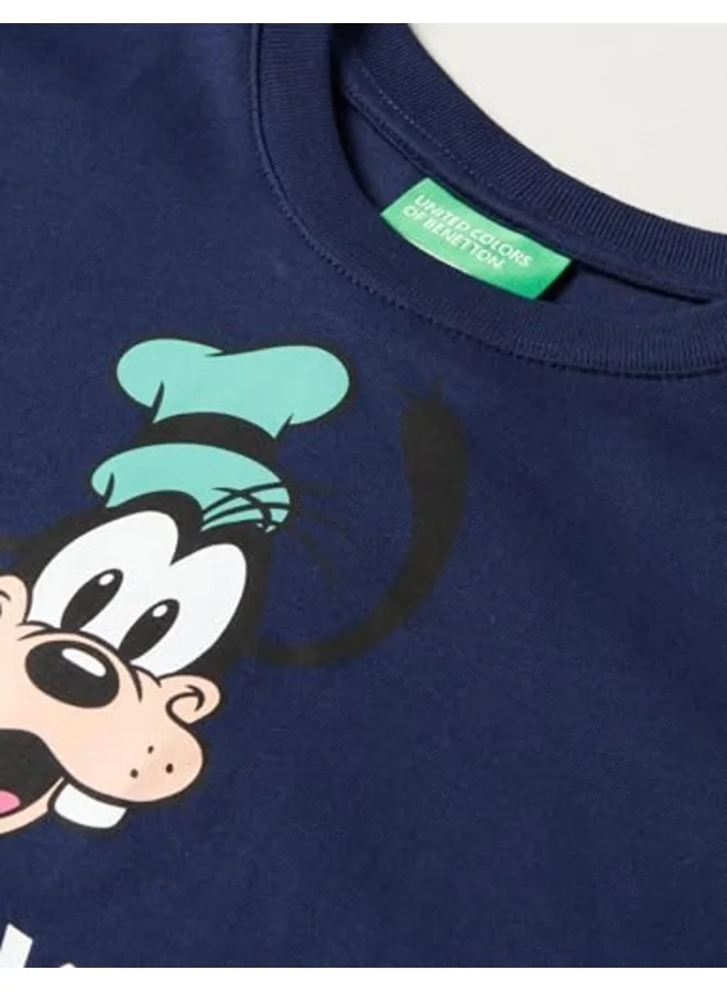 UNITED COLORS OF BENETTON Disney Printed T-Shirt - Blue