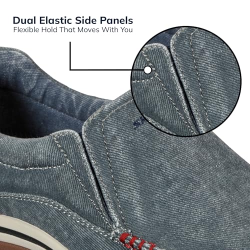 Skechers USA Men's Expected Avillo Relaxed-Fit Slip-On Loafer,Navy,10 Medium US - Image 5