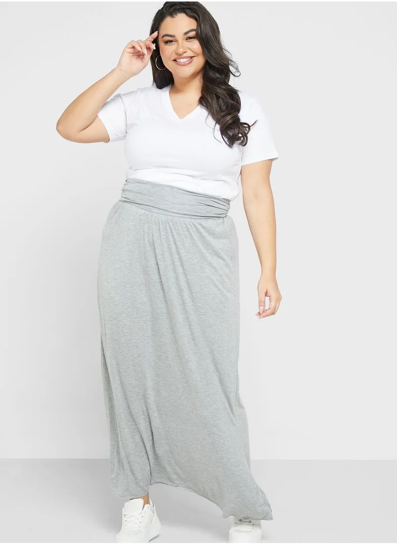 Ginger Plus Essential Maxi Skirt