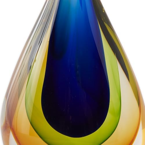 Zingz & Thingz Gifts & Decor Zingz & Thingz Dazey Den Collection Glass Teardrop Décor, Teardrop, 4x2x6.5 - Image 2