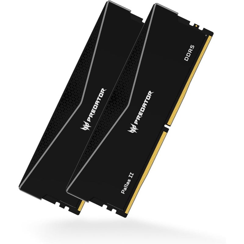 Predator Pallas II DDR5 RAM 32GB 16GBx2 6000MHz CL36 - Intel XMP 3.0 AMD Expo - PC Computer Gaming Memory - Image 1