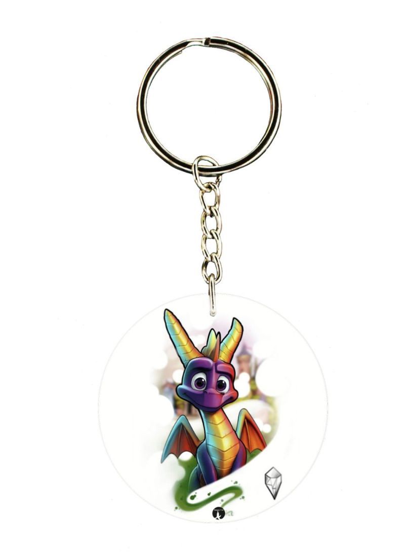 RKN Spyro Printed Keychain