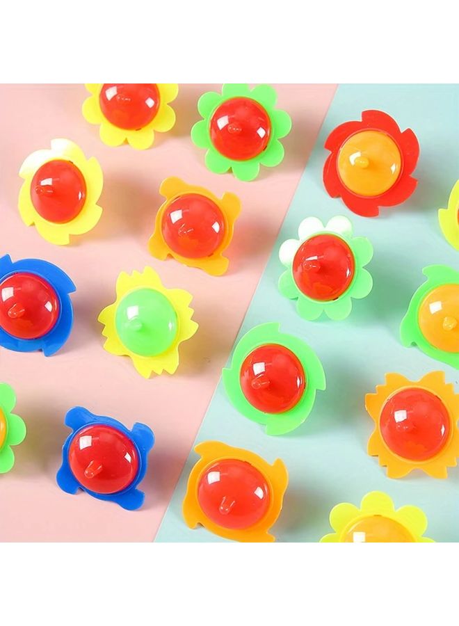 20Pcs Colorful Hand Twisting Tops For Kids Durable Plastic Spinning Toys Party Favors - Image 5