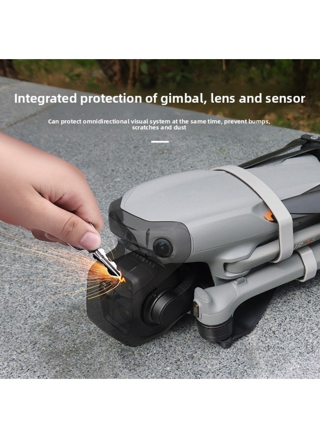 Generic Suitable For DJI AIR 3S Lens Cover Anti-scratch Anti-collision PTZ Integrated Protective Cover Protective Accessories-Color:Air 3s Lens Cap  - Image 4