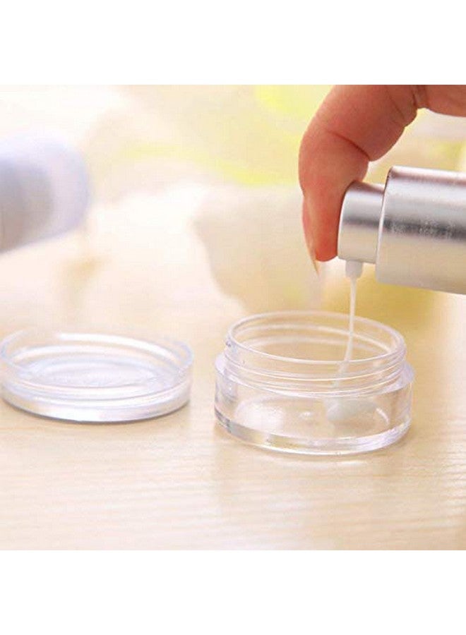 GBSTORE 3 Gram Plastic Cosmetic Containers,For Eye Shadow Nails Powder Jewelry Cosmetic Lip Balm Lip Gloss Cream Lotion And Creams Sample Make-Up Storage(10 Pcs) - Image 3