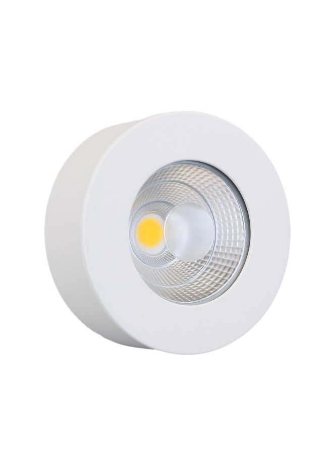 ALFRIDAY Surface-Mount LED Downlight, 8W COB, 3000K Warm, Low-Glare Ceiling Spot - Image 1