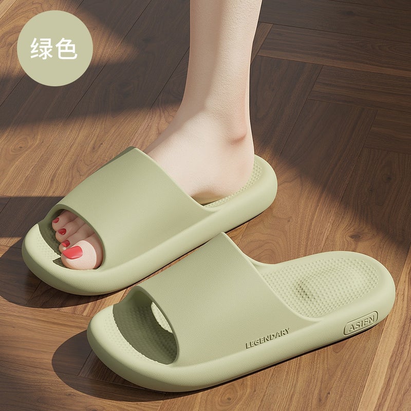 Non-Slip EVA Bath Slippers for Women and Men - Summer Indoor Home Wear, Thick Sole, Wholesale