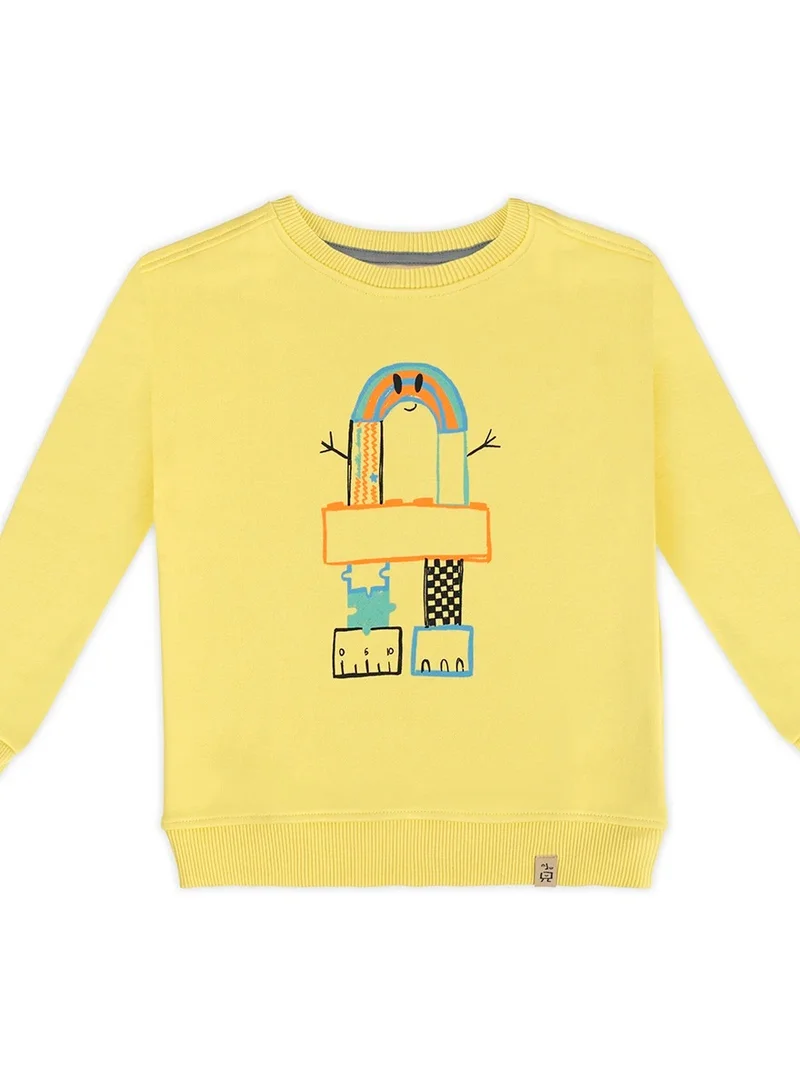BeetleBeez Geometric Rainbow Sweater