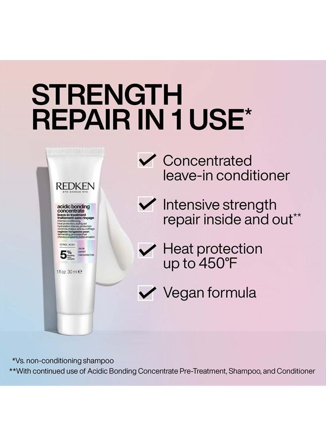 REDKEN Redken Bonding Treatment for Damaged Hair Repair | Acidic Bonding Concentrate | For All Hair Types  - Image 2