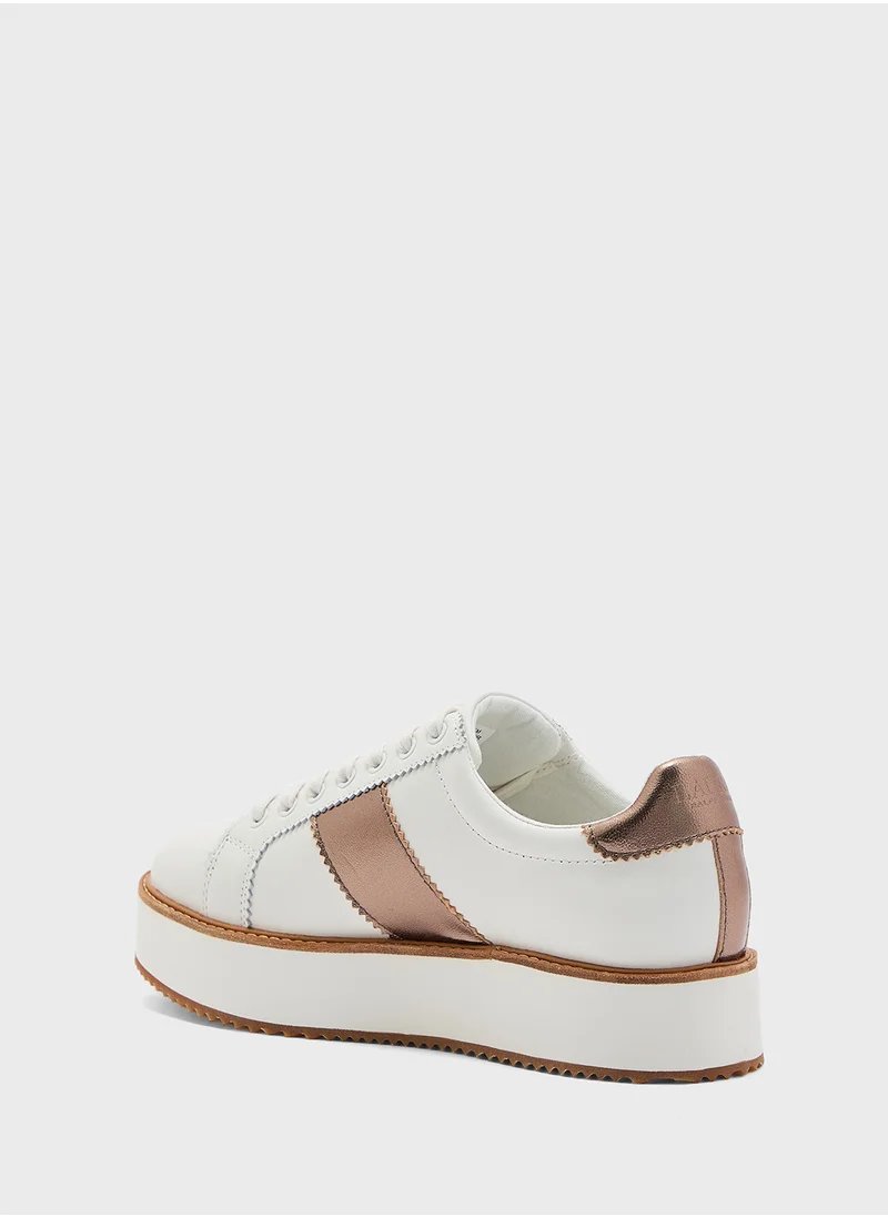 لورين رالف لورين Amelia Low Top Sneakers