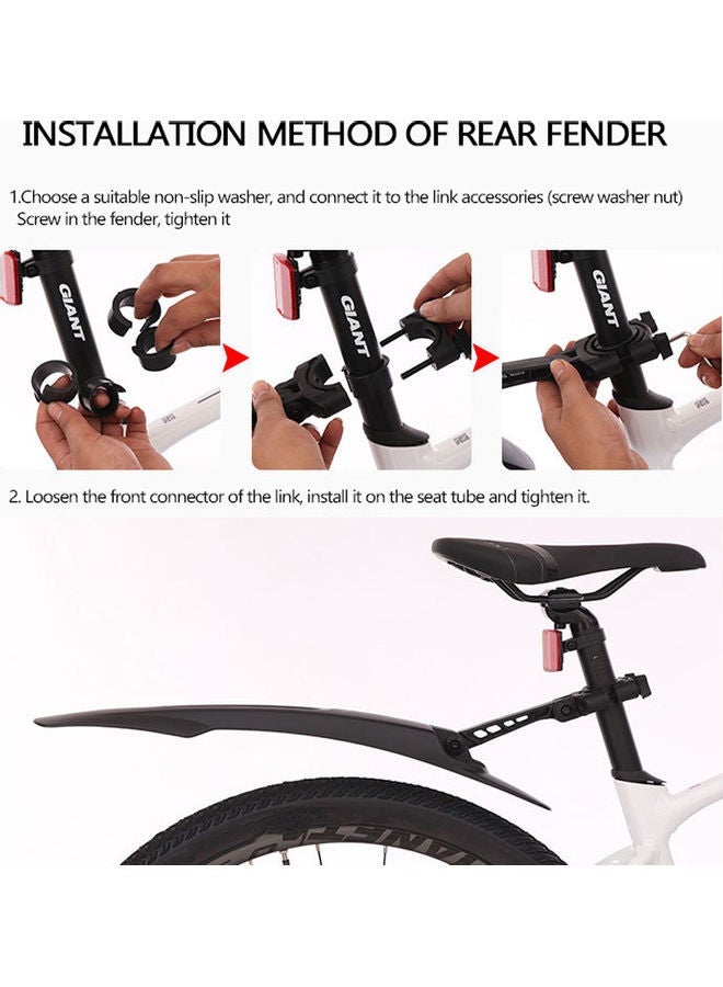 NIBEMINENT Bicycle Front And Rear Fenders  - Image 5