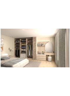 Generic Open dressing room width 240 cm Hight 220 cm  - Image 2