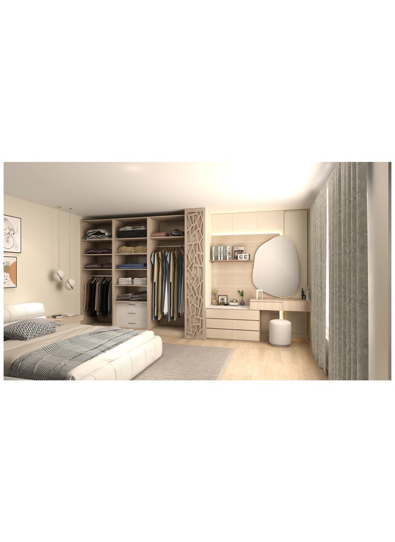 Generic - Open dressing room width 240 cm Hight 220 cm - Image 1