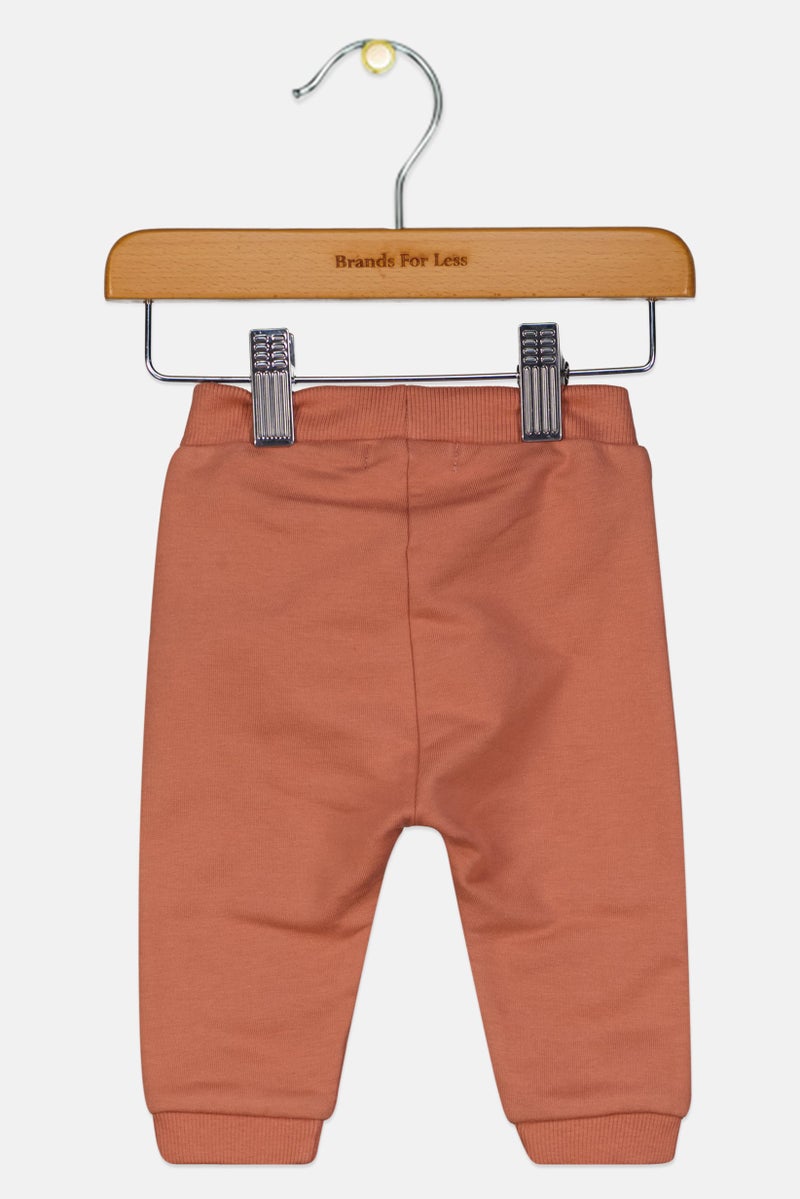 NAME IT Toddlers Girl Embroidered Sweatpants, Old Rose - Image 2