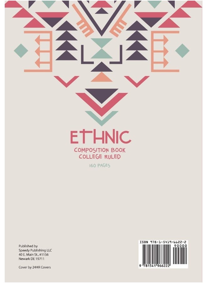 Ethnic Composition Book College Ruled 160 Pages  - Image 2