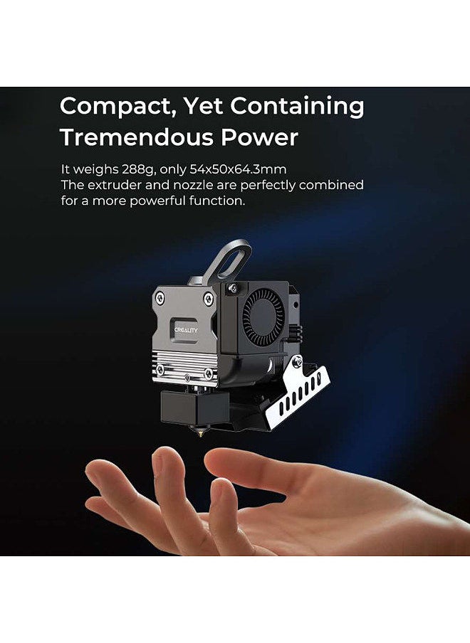Creality 3D - Sprite Extruder Pro+ for 2.85mm Flexible Filaments TPR TPU and suitable for Ender3 Series Ender 3 S1 Series/ CR Series All Metal Body Dual-gear Feeding and Efficient Heat Dissipation - Image 1