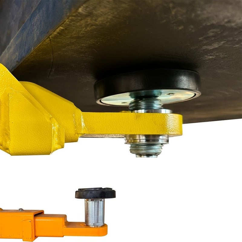 40S Heavy Duty High Carbon Steel Car Lift Jack Pad Adapter Weight Capable Lift Support With Anti Scratch Chassis Protector For 2 Post Car Lifts Suitable For Auto Repair Shops Garages - Image 5