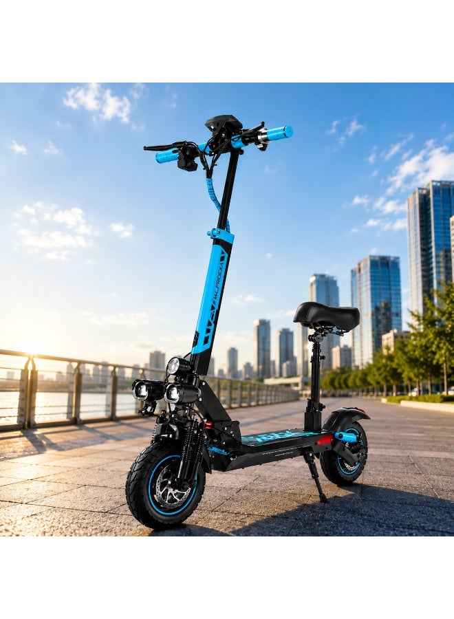 Electric Scooter for Adults and Teen m4 Pro Max Dual Motor 2000W 80Km/hSpeed 60Km Range 48WBattery Foldable Lightweight Commuter Scooter LED Display Dual Braking System Portable Ride for Daily Travel - Image 2