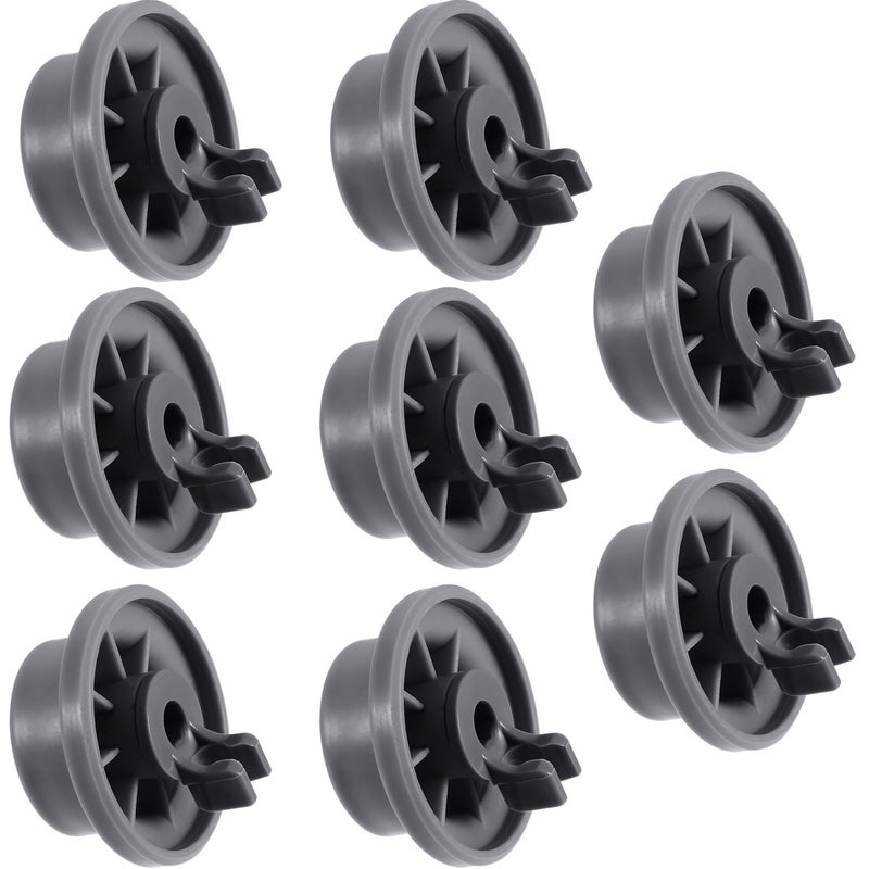 Maxdot Durable Dishwasher Lower Rack Wheel Replacement Pack of 8 - Image 2
