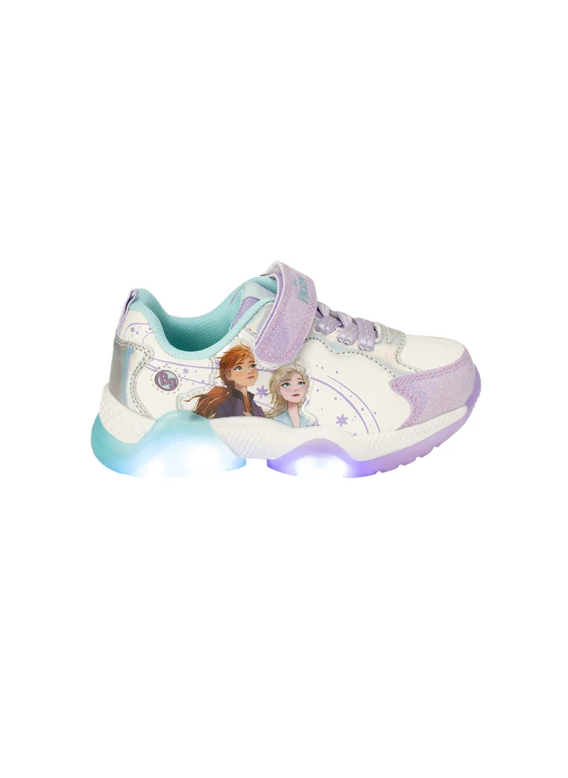 Bata Character Print Sneakers with Hook and Loop Closure